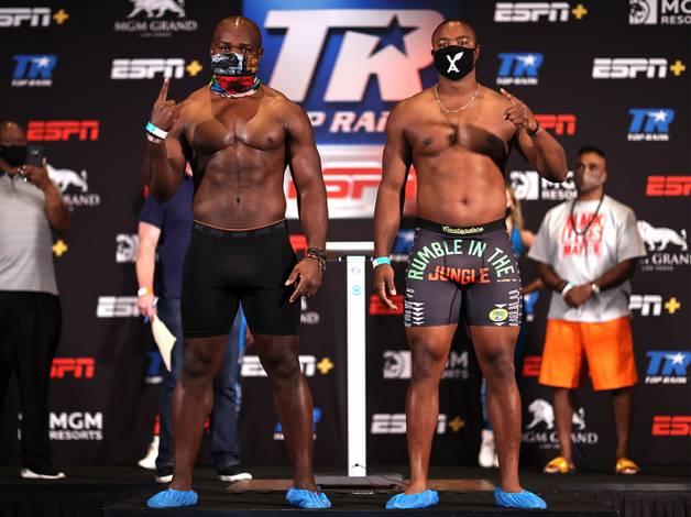 Takam and Forrest make weight