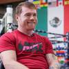 Saul Alvarez held an open training session 27