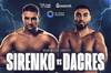 Vladyslav Sirenko vs Solomon Dacres - Date, Start time, Fight Card, Location