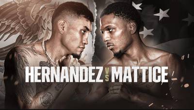 Eduardo Hernandez vs Thomas Mattice - Date, Start time, Fight Card, Location