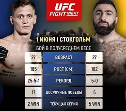 UFC Fight Night 153: у Хандожко сменился соперник