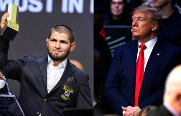 Trump: 'Khabib heeft grootse dingen in petto voor de toekomst'