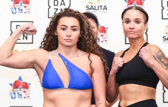 What time is Savannah Tini vs Michaele Nogue tonight? Ringwalks, schedule, streaming links