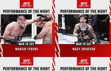 UFC Fight Night 239: tournament bonuses