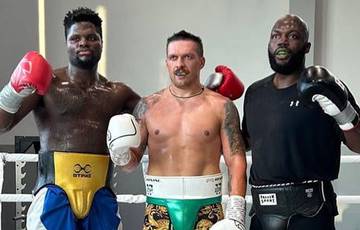 Usyk completes sparring ahead of Dubois fight