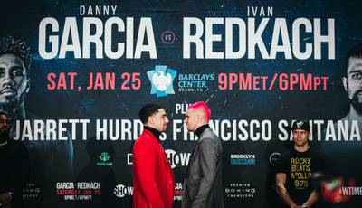 Garcia vs Redkach. Where to watch live