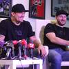 Usyk meets journalists before Riga departure (photos) 13