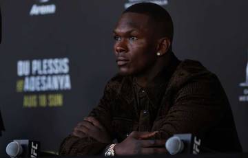 Adesanya citó la razón de la larga pausa en su carrera