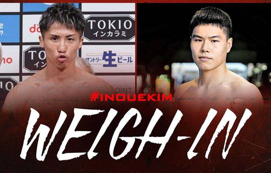 Comment regarder la pesée de Naoya Inoue vs Ye Joon Kim : Date, heure, retransmission en direct