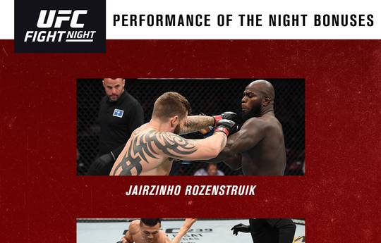 UFC Fight Night 154 : бонусы турнира