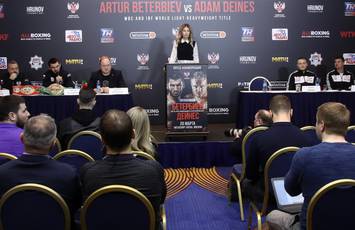 Beterbiev and Deines meet in Moscow