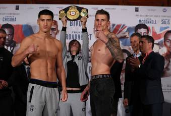 Monaco Weigh-in: Bivol vs Broadhurst, Chisora vs Kabayel, Quigg vs Yefimovych