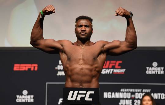 Ngannou makes a bold prediction for the fight against Gane