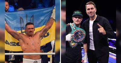 Eddie Hearn révèle un match "cauchemardesque" pour Oleksandr Usyk : "Il est trop grand, trop fort".