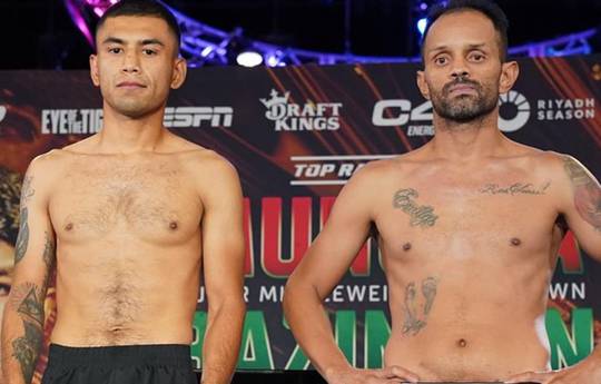 What time is Sebastian Hernandez Reyes vs Yonfrez Parejo tonight? Ringwalks, schedule, streaming links