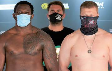 Povetkin and Whyte make weight