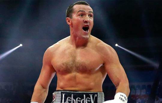 Lebedev is given the status of WBA world champion