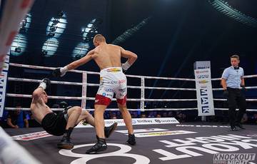 Cherkashyn stops Pitto in the first round