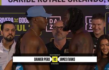 ¿A qué hora es Dainier Pero vs James Evans esta noche? Ringwalks, horario, enlaces de streaming