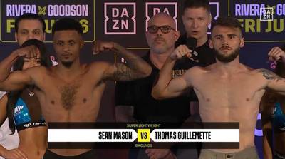 Wann findet heute Abend der Kampf Miy Sean Mason gegen Thomas Guillemette statt? Ringwalks, Zeitplan, Streaming-Links