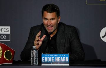 Hearn: "Why is Fury being moved up in the P4P rankings?"