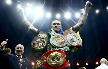 Usyk is named WBC fighter of the year