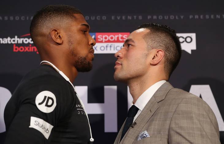 Joshua and Parker at the final press conference (photos + video)