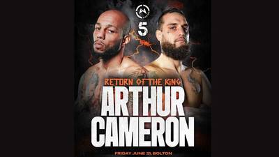 Lyndon Arthur gegen Liam Cameron: UK Startzeit, kostenloser Live-Stream, komplette Kampfkarte