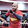 Sillah held media training in Moscow before the fight with Papin 4