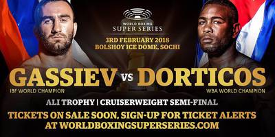 Officially: Gassiev vs Dorticos on February 3 in Sochi, Russia