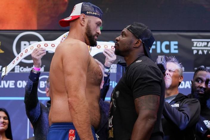 Fury and White make it to the weigh-ins