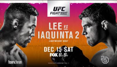 UFC on Fox 31: Ли – Яквинта. Прямая трансляция, где смотреть онлайн