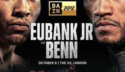 Benn-Eubank Jr oficialmente el 8 de octubre