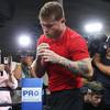 Saul Alvarez held an open training session 7