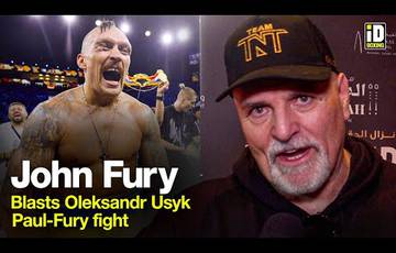 John Fury cree que Usyk no merece el 50/50