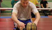 Дмитрий Кучер во время подготовки