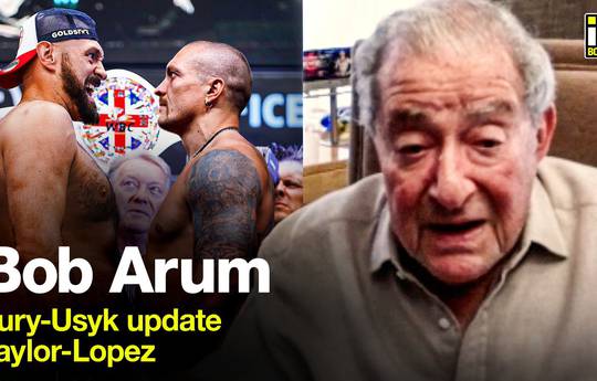 Arum: Fury will fight Usyk and then Joshua