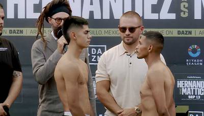 What time is Sergio Mendoza Cordova vs Angel Ramos Serrano tonight? Ringwalks, schedule, streaming links