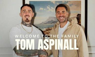 Aspinall unterzeichnet Vertrag mit Eddie Hearns Agentur