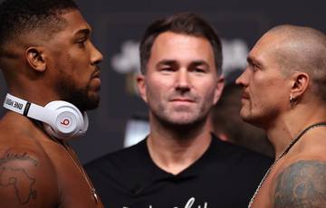 Usyk: "I will be happy to see an aggressive Joshua in the ring"