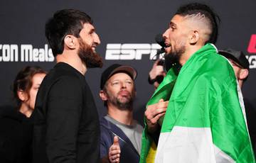 UFC Fight Night 234 participants weigh-in (video)