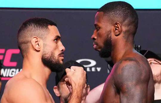 UFC Fight Night 264: Ergebnisse des Wiegens