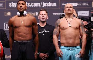 Usyk-Joshua has 2 problems with TV channels?