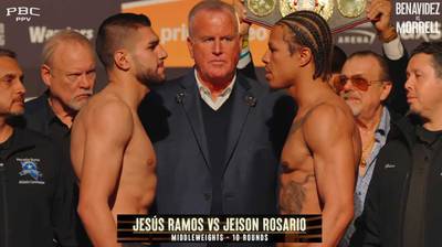 What time is Jesus Ramos vs Jeison Rosario tonight? Ringwalks, schedule, streaming links