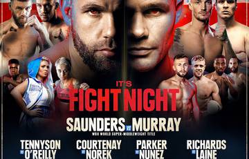 Saunders vs Murray. Where to watch live