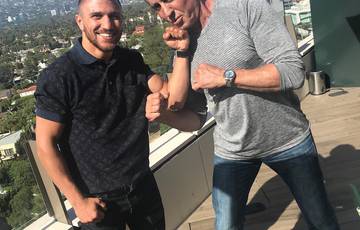 Lomachenko has lunch with Stallone in Los Angeles (photo + video)