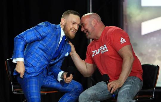 Dana White says McGregor won't fight in UFC this year