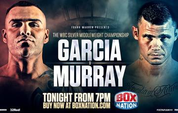 Murray vs Garcia. Where to watch live