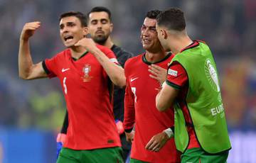 McGregor réagit aux larmes de Ronaldo après avoir marqué le penalty slovène