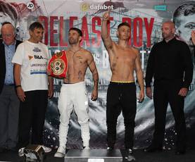 Haskins and Burnett make weight